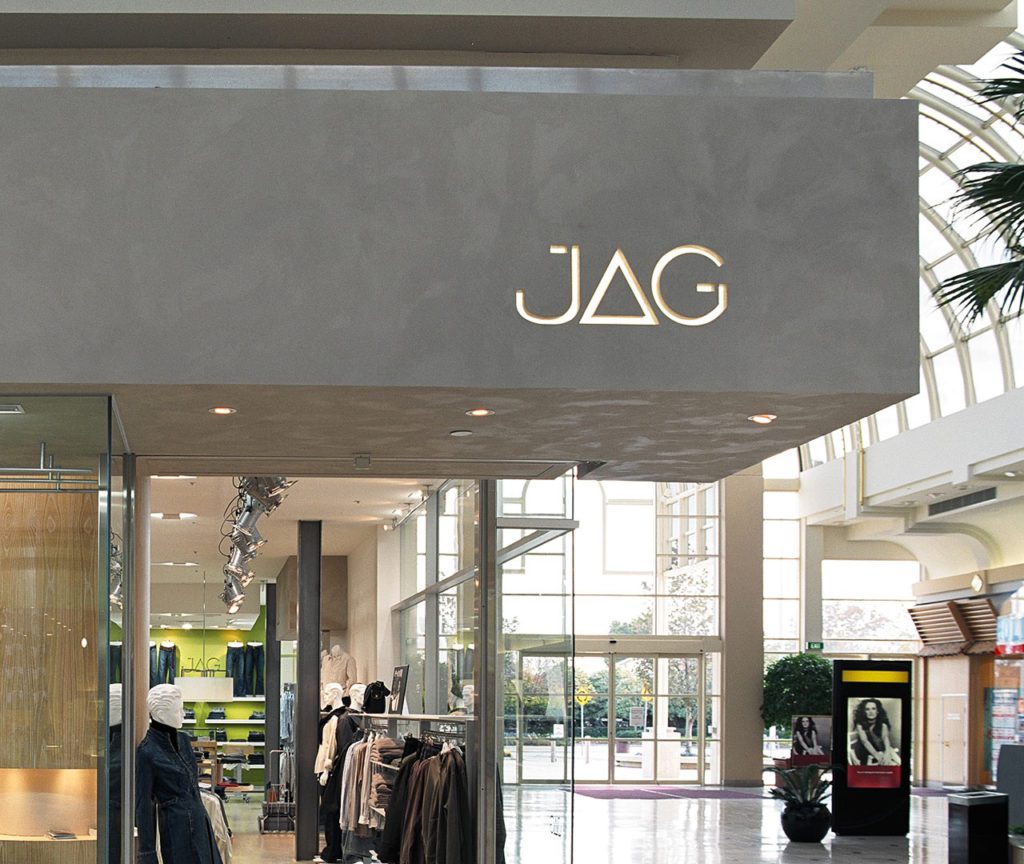 JAG store front
